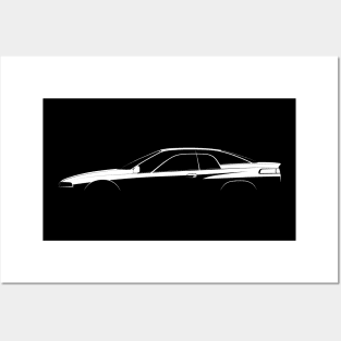 Subaru Alcyone SVX Silhouette Posters and Art